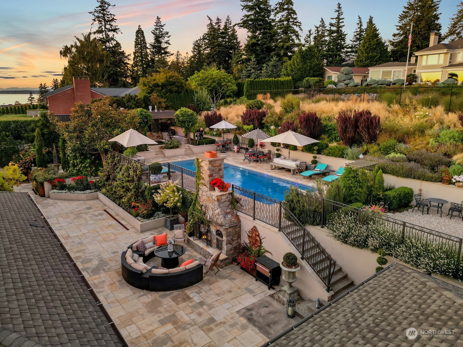 329 Bayside Road Bellingham, WA 98225 - Photo 36 of 40 a view of a lake with sitting area