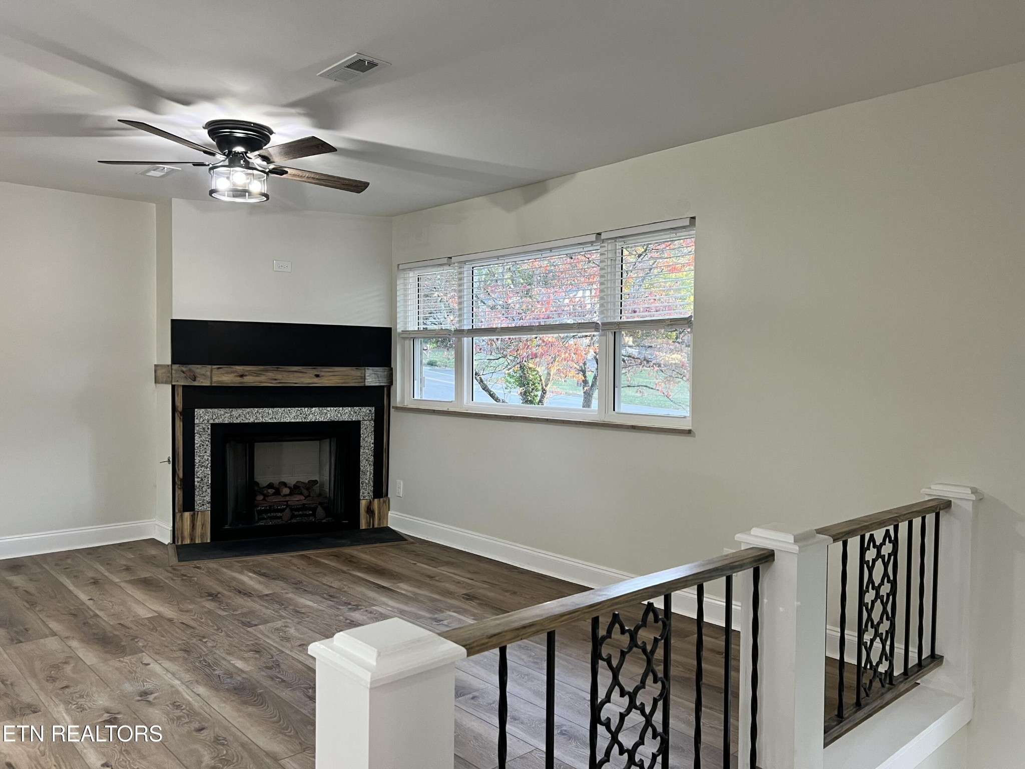 244 Peterson Road Knoxville, TN 37934 - Photo 9 of 46 a view of livingroom window fireplace