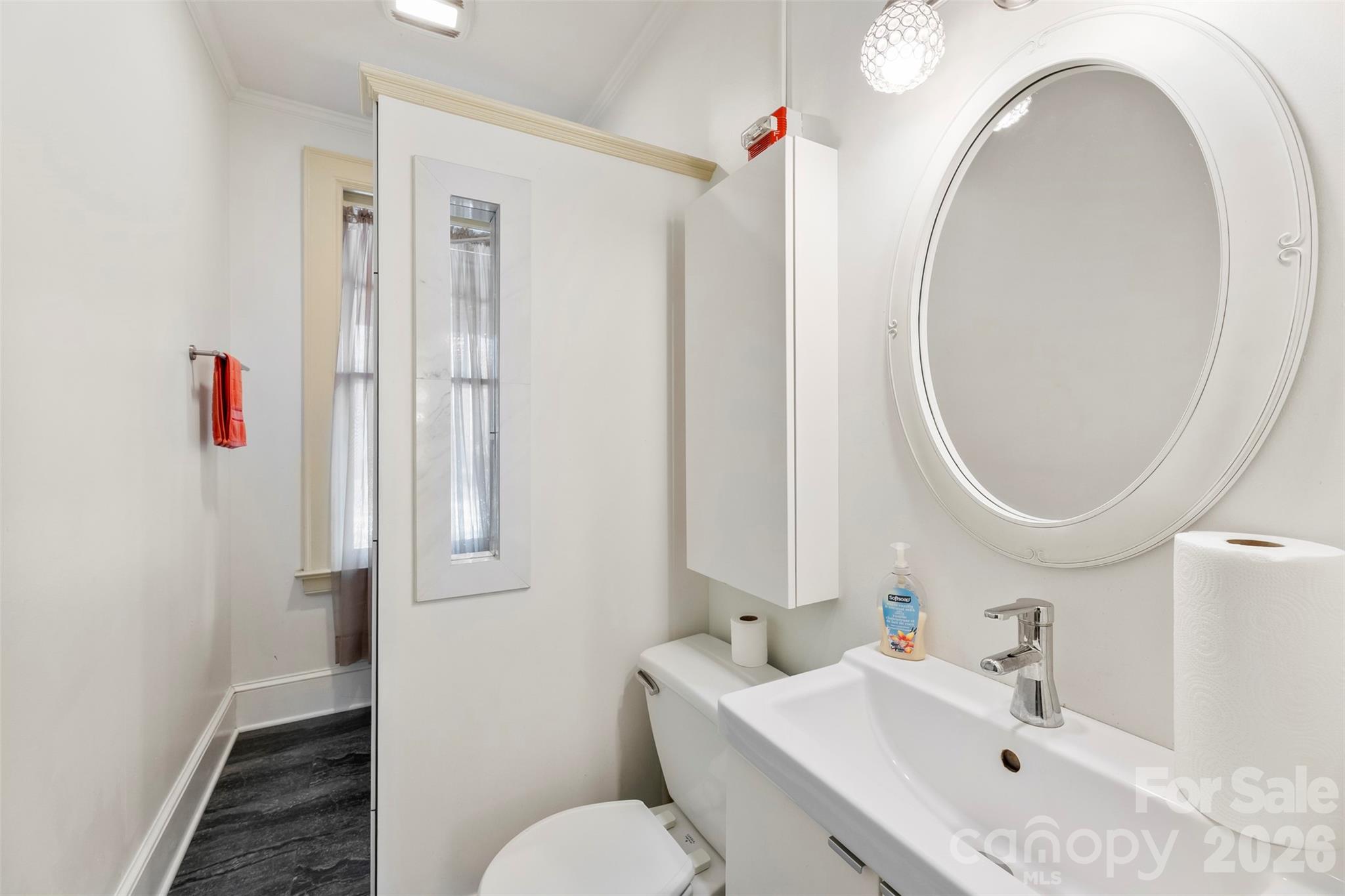 705 West Main Street Albemarle, NC 28001 - Photo 26 of 39 a bathroom with a sink and a mirror
