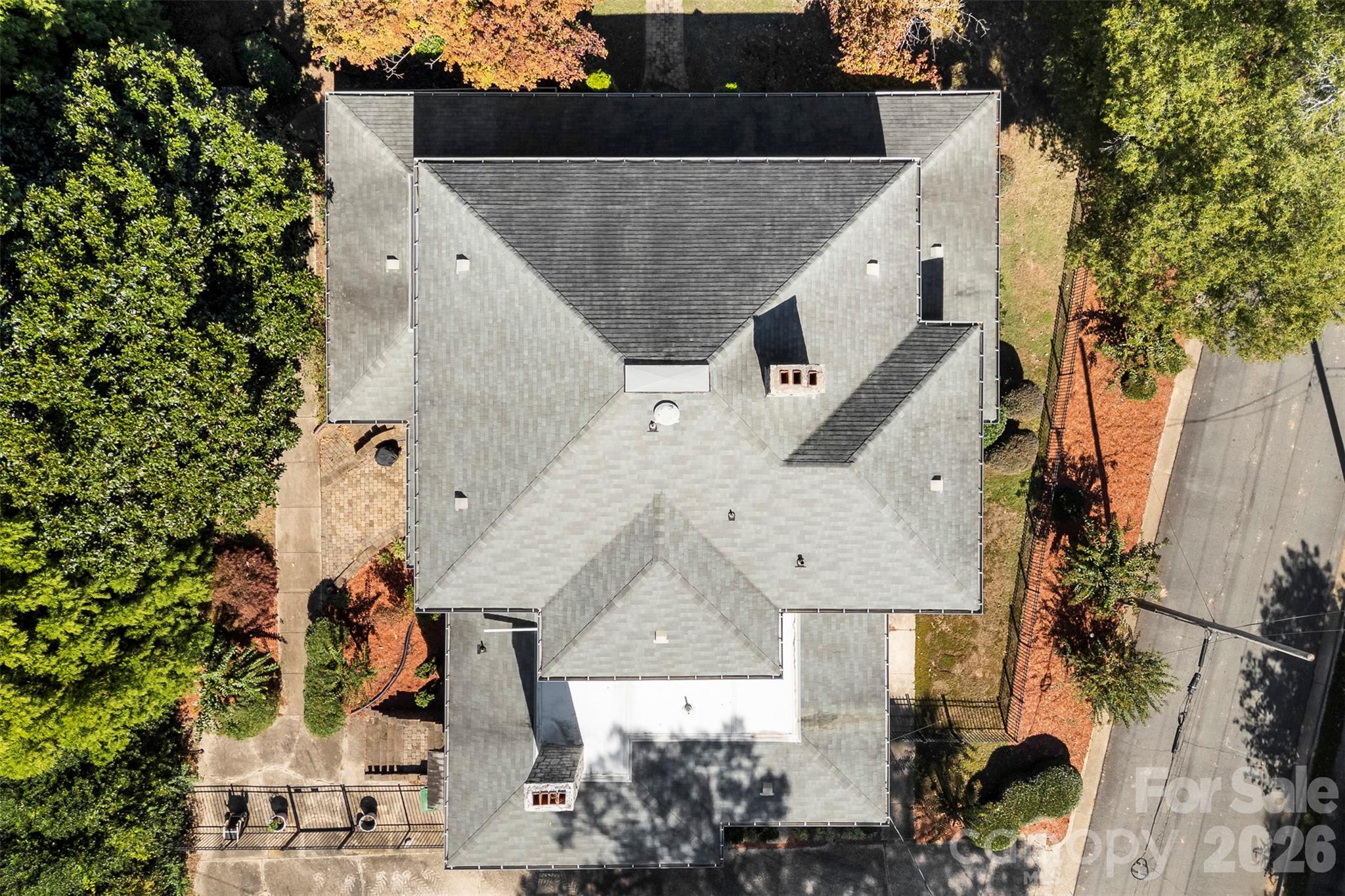 705 West Main Street Albemarle, NC 28001 - Photo 38 of 39 an aerial view of a house with a yard