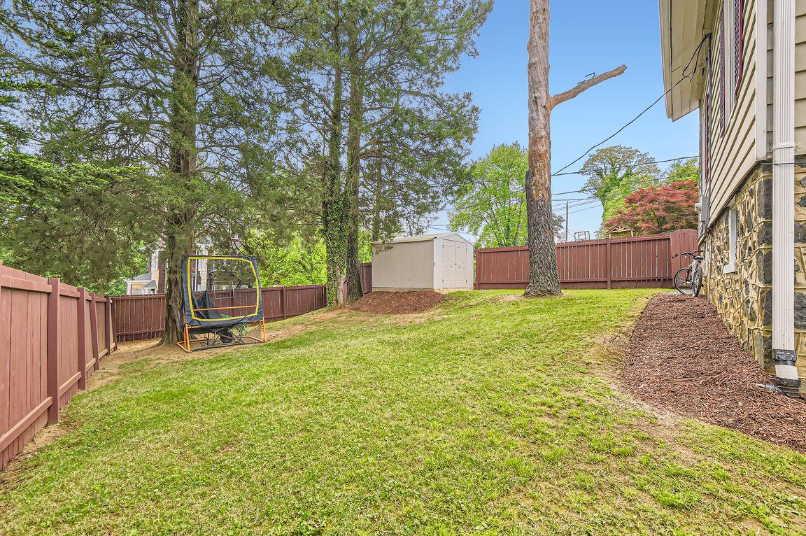 3717 Nortonia Road Baltimore, MD 21216 - Photo 4 of 6 Lush Backyard Retreat With Play Area.
