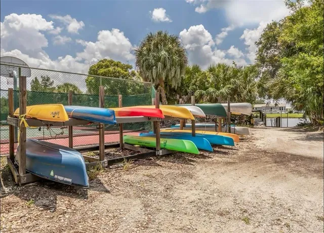 a garden view with sitting space