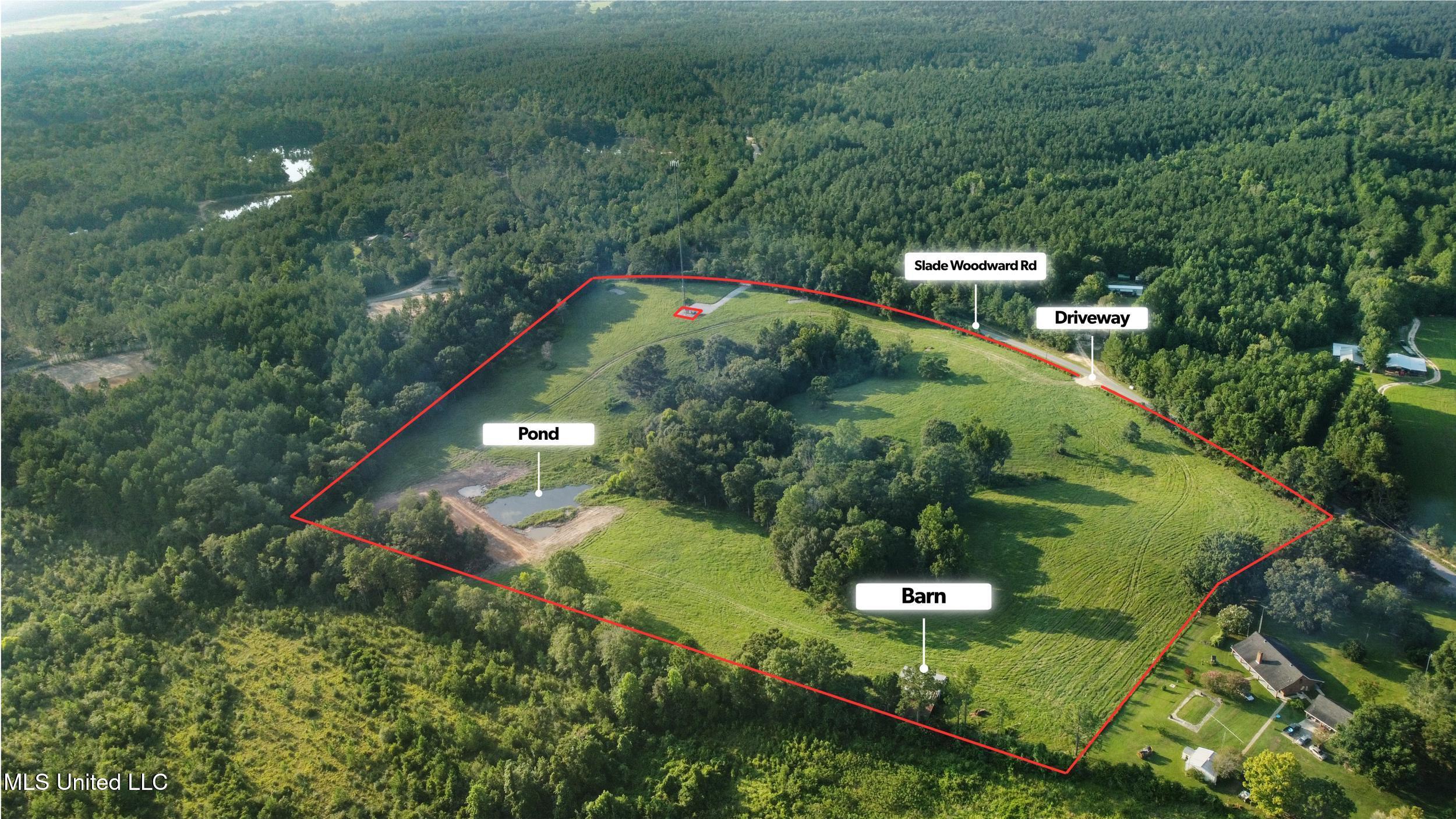 0 Slade Woodward Road Poplarville, MS 39470 - Photo 20 of 33 3_3.boundaries.color.lables.png