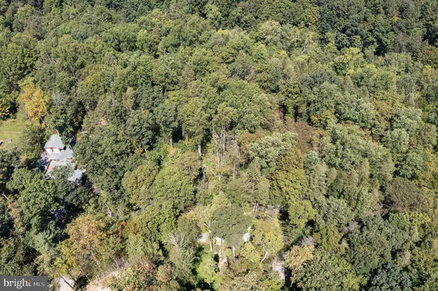 a view of a field with an ocean view