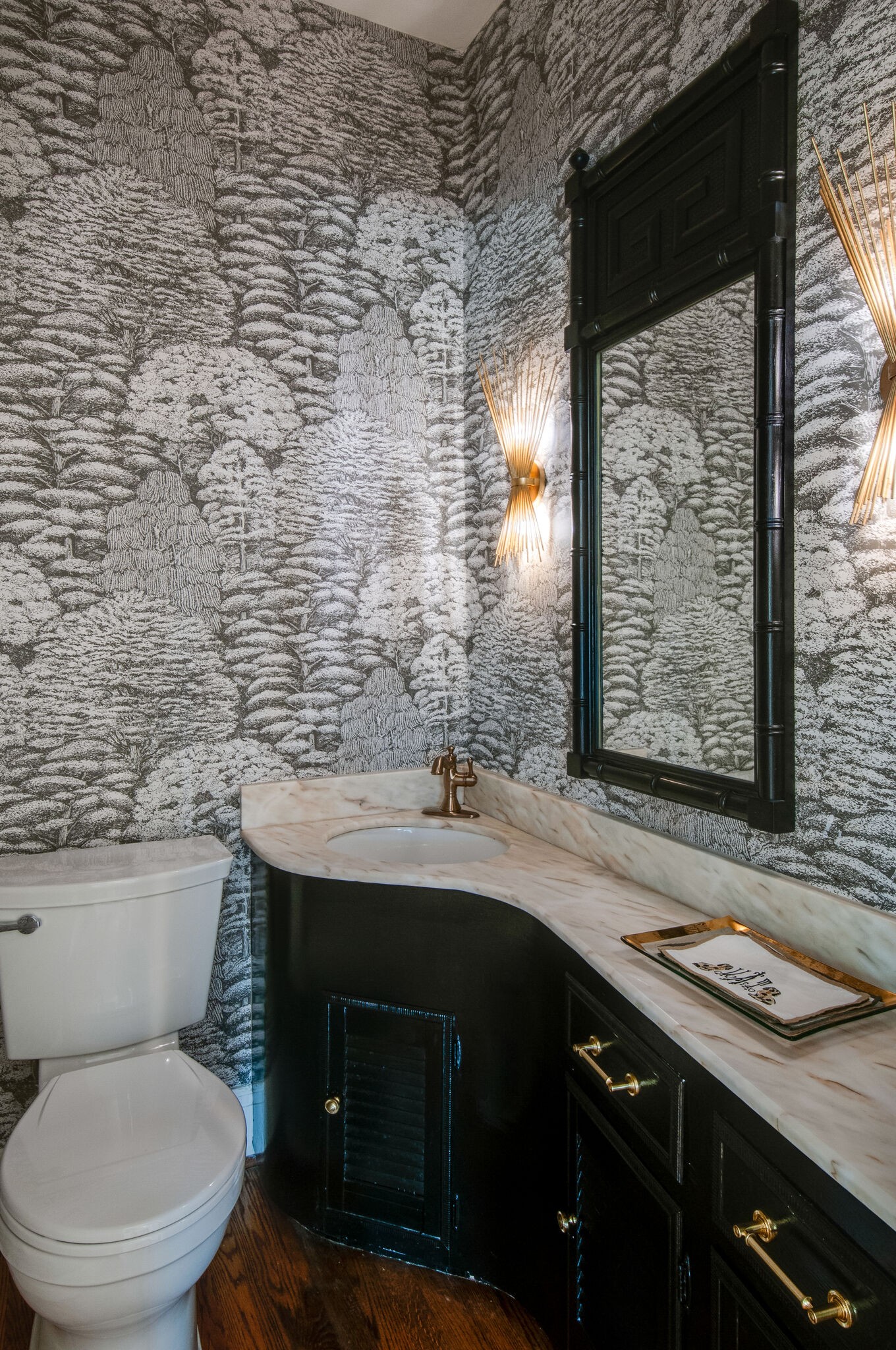 4309 Estes Road Nashville, TN 37215 - Photo 12 of 23 a bathroom with a toilet sink and mirror