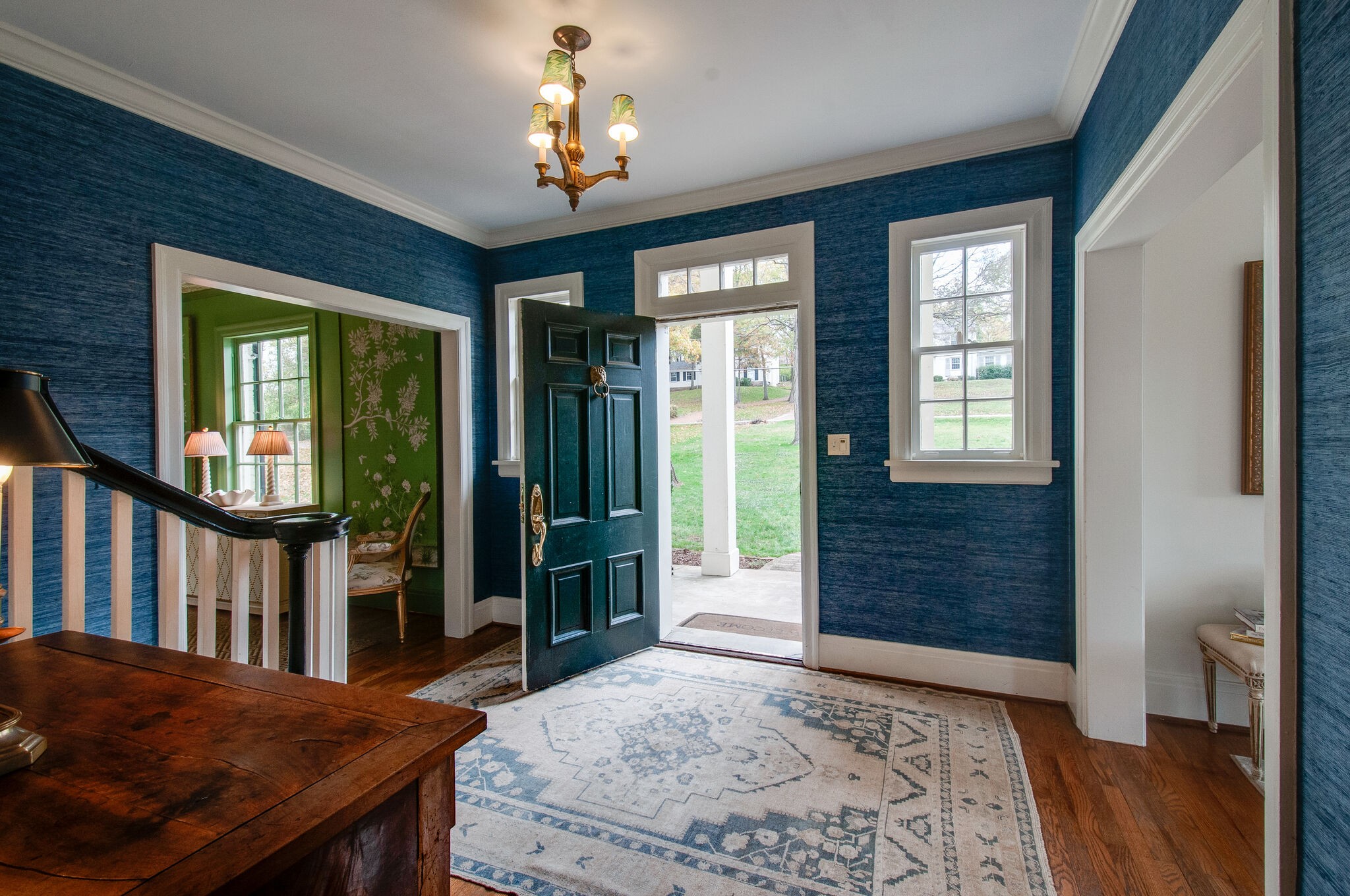 4309 Estes Road Nashville, TN 37215 - Photo 3 of 23 a view of a livingroom with furniture window and wooden floor