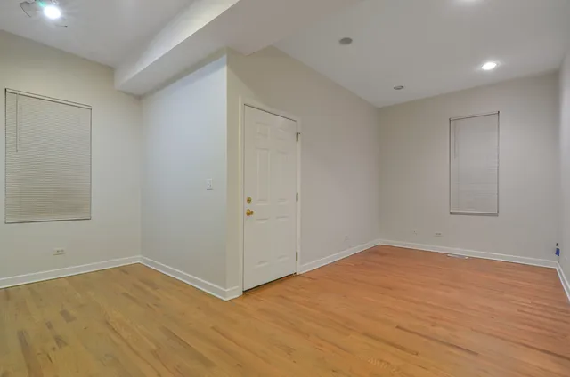 a view of empty room