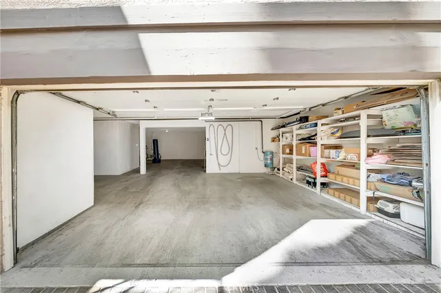 a view of storage and utility room