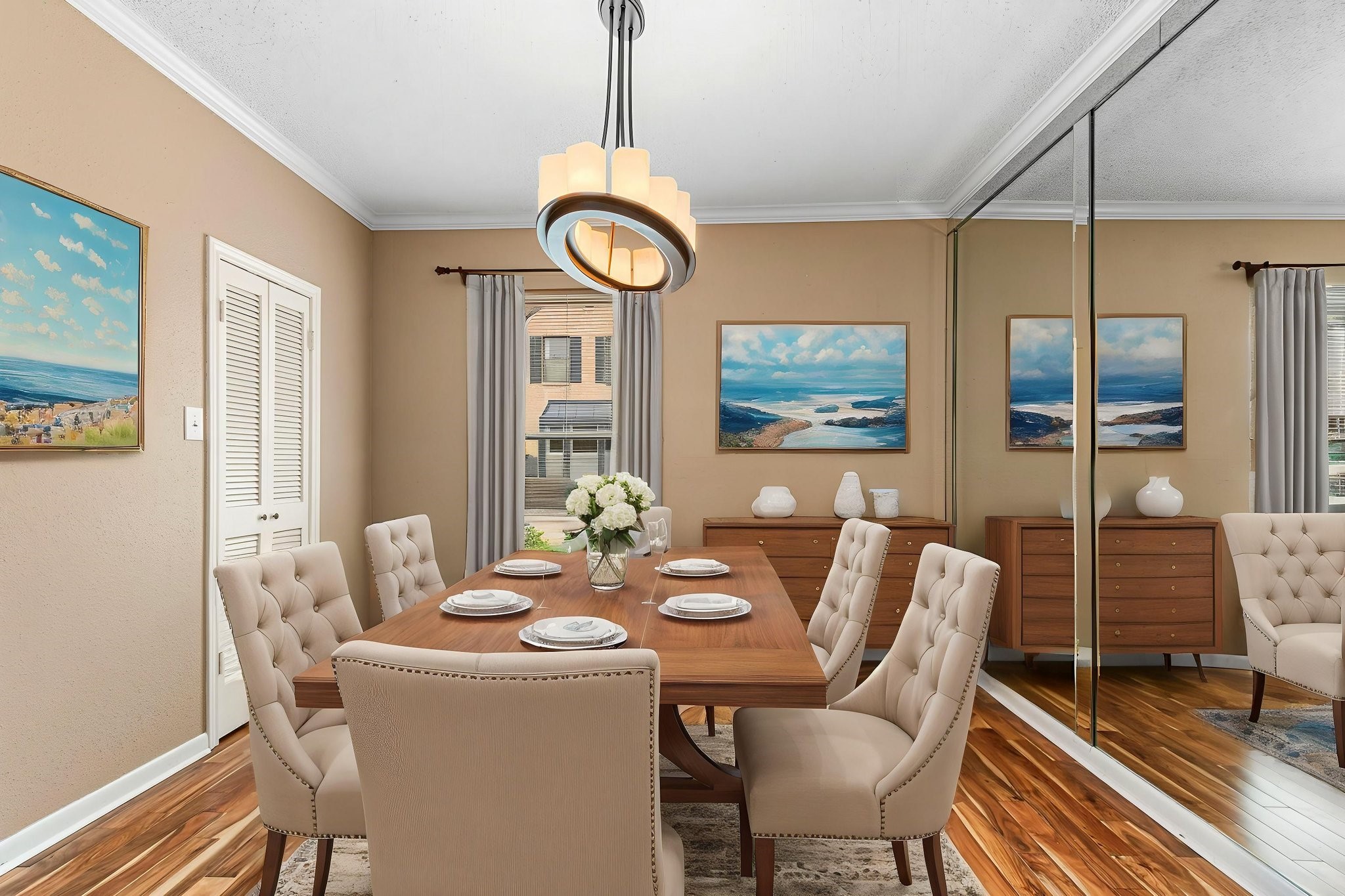 3749 Wakeforest Avenue Houston, TX 77098 - Photo 13 of 36 Virtually Staged as a Dinning room table.