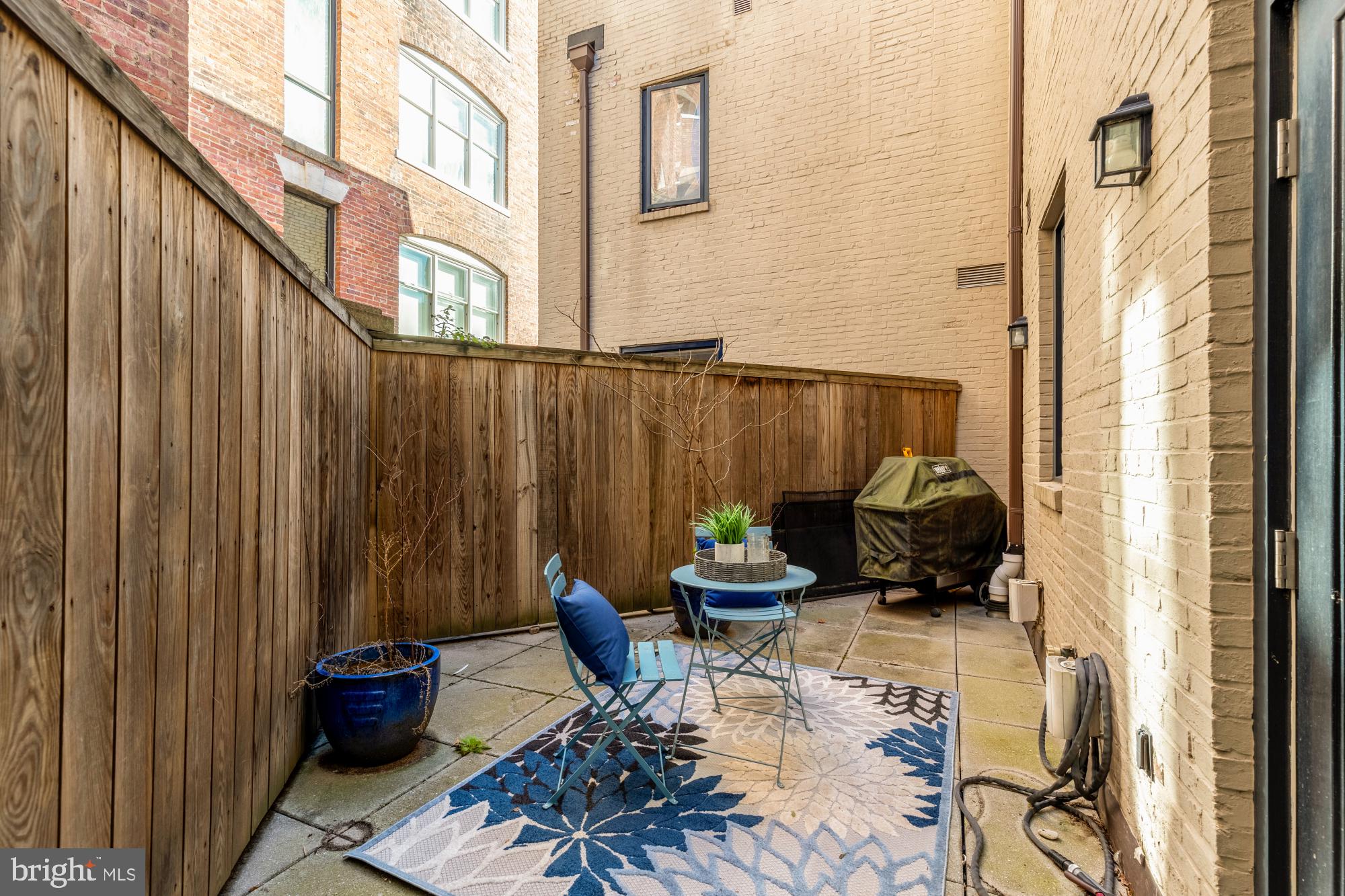 1533 P Street Northwest, Unit 5 Washington, DC 20005 - Photo 15 of 28 a view of balcony and patio