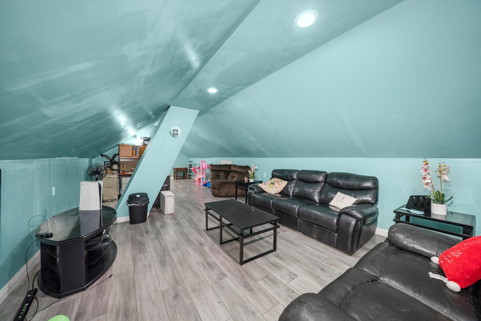 2345 South 59th Court Cicero, IL 60804 - Photo 16 of 36 a living room with furniture and stairs