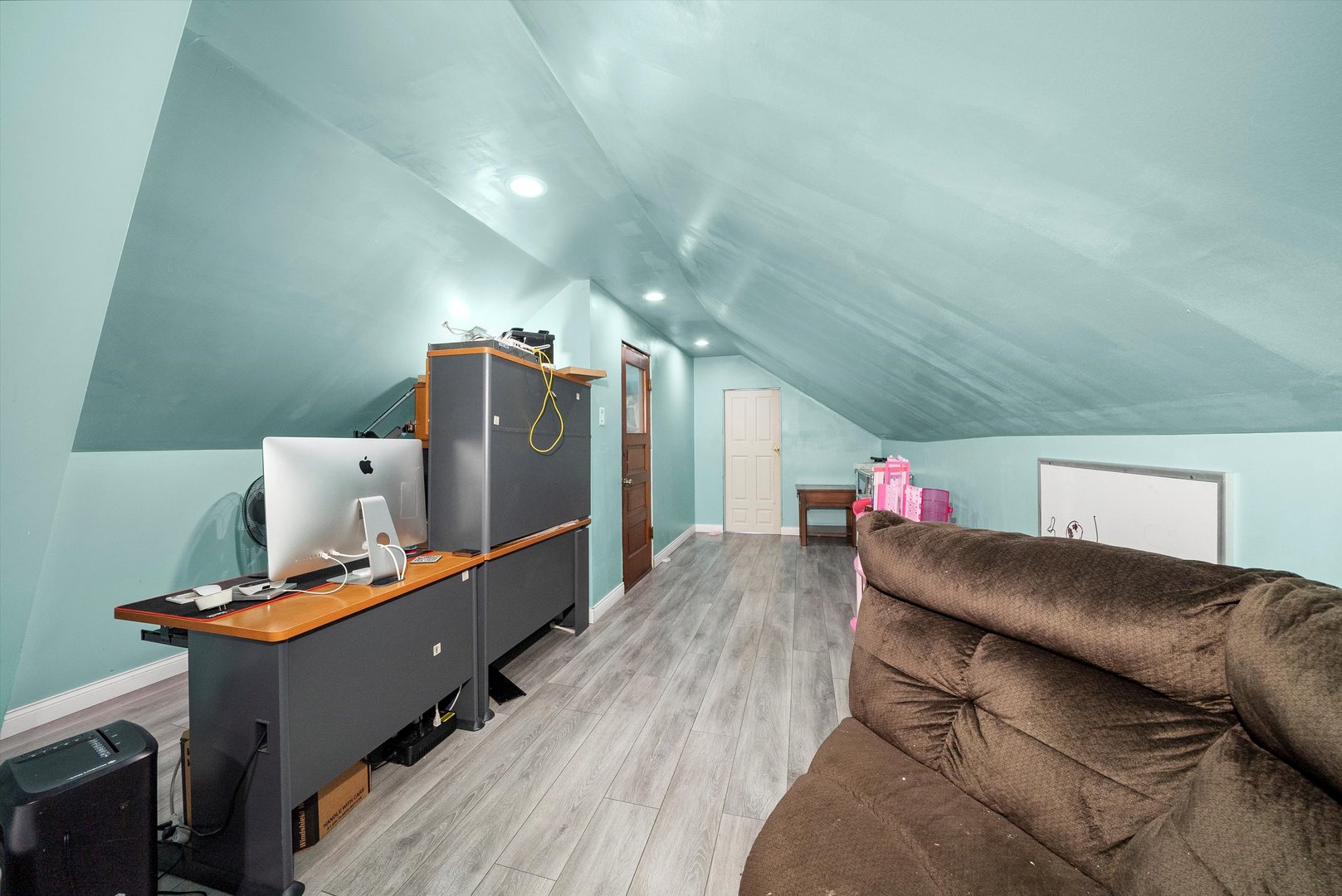 2345 South 59th Court Cicero, IL 60804 - Photo 20 of 36 a living room with furniture and a wooden floor