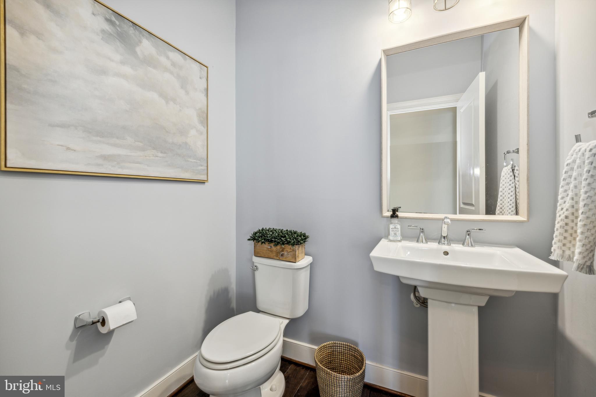 246 Baldwin Street Gaithersburg, MD 20878 - Photo 21 of 60 Main Level Powder Room