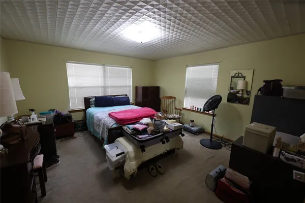 a view of a tree in front of a house with a yard