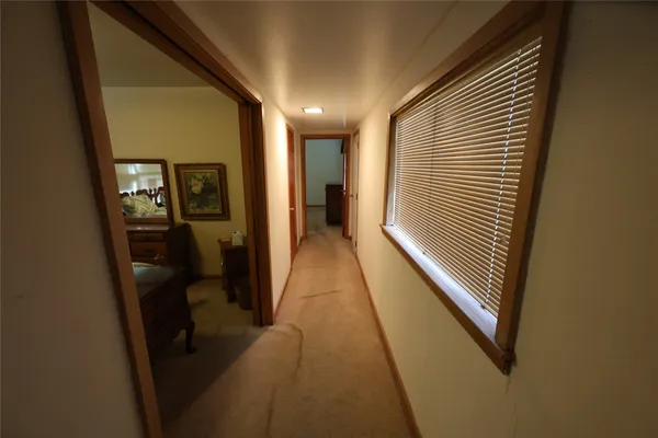 a view of a porch in front of house