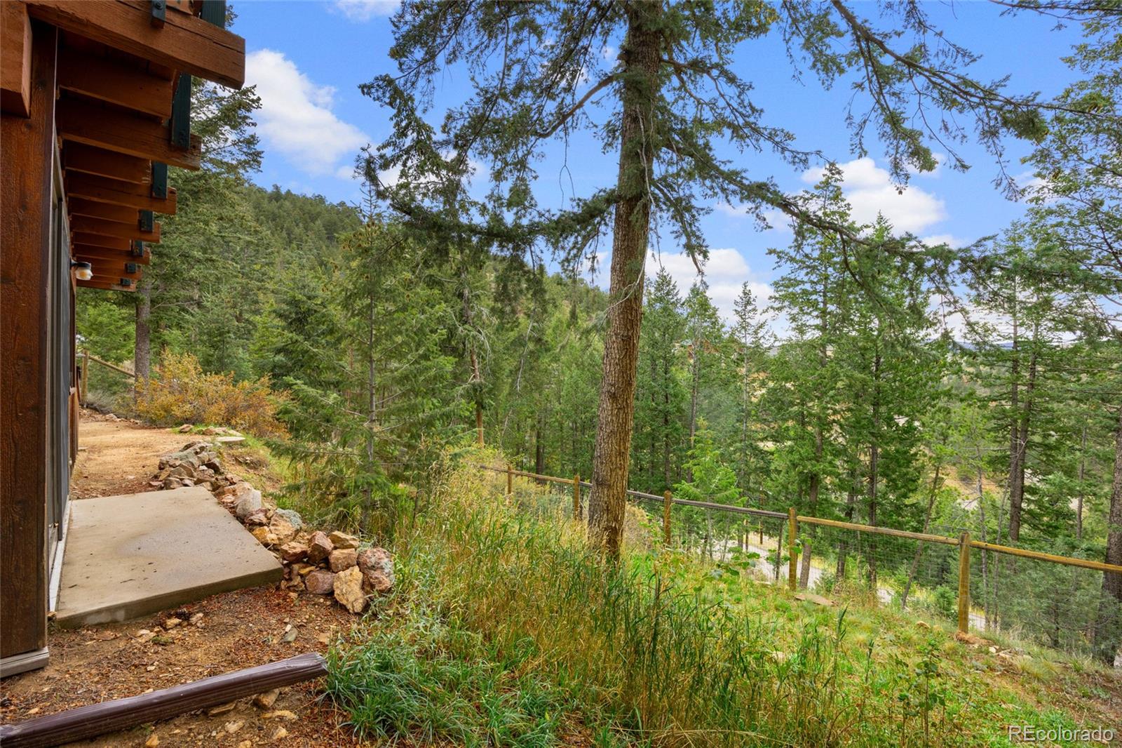 730 Clear Creek Road Evergreen, CO 80439 - Photo 36 of 44 a view of a yard
