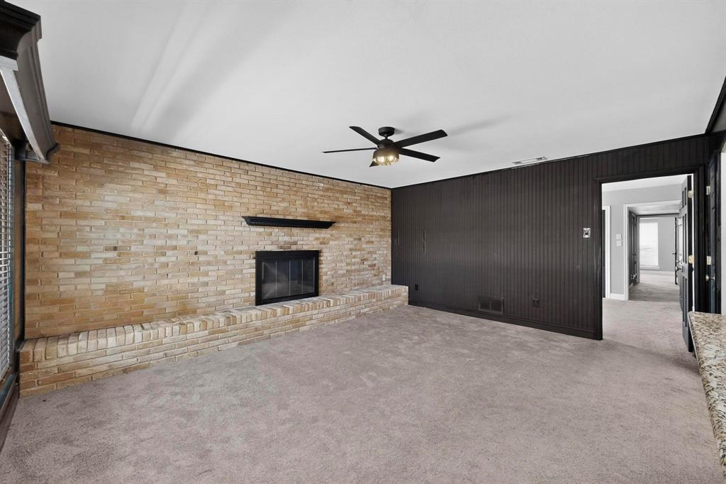 3675 Rickshaw Drive, Unit 3671 Dallas, TX 75229 - Photo 9 of 32 Beautiful and dramatic Fireplace
