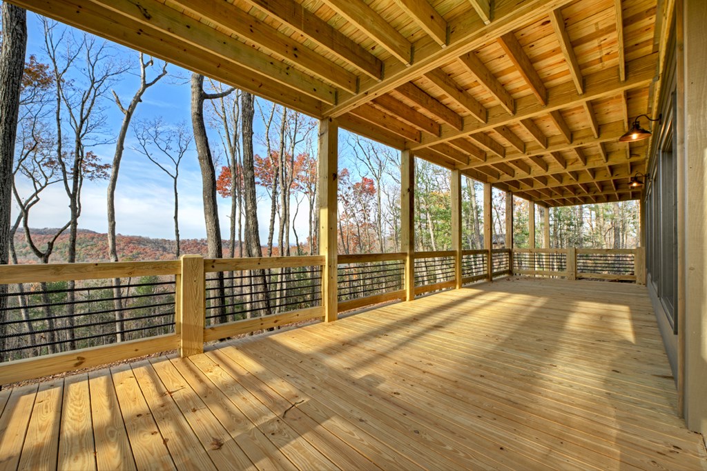 22 Mountain Trace Cherry Log, GA 30522 - Photo 44 of 49 a view of empty room with wooden floor