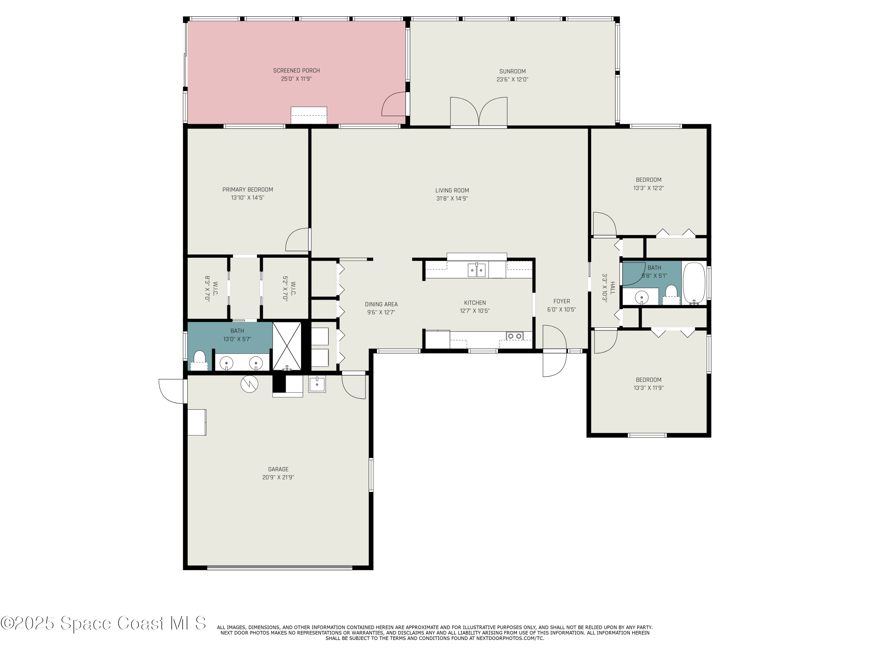 1570 Frontier Drive Melbourne, FL 32940 - Photo 43 of 43 a picture of floor plan