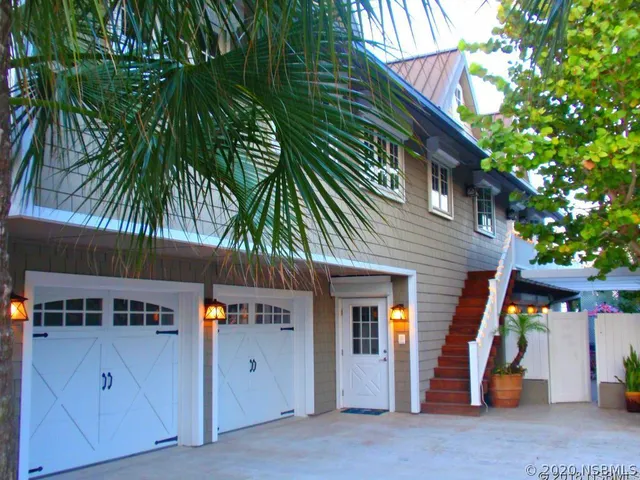 a view of a house with a patio