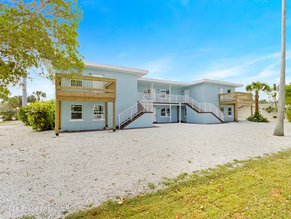 a view of a house with a patio