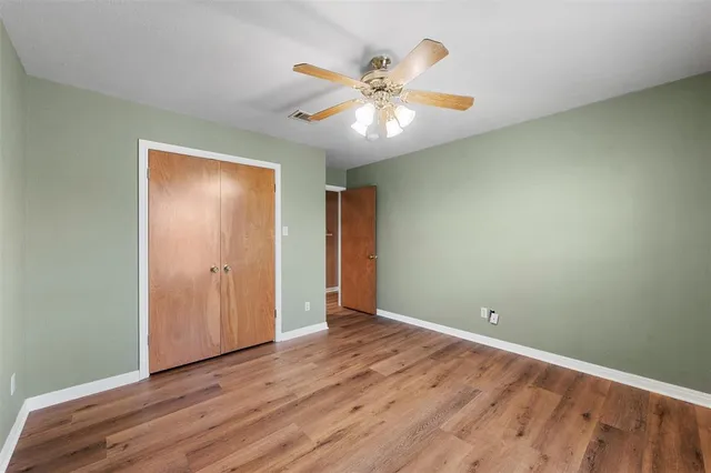 wooden floor in an empty room