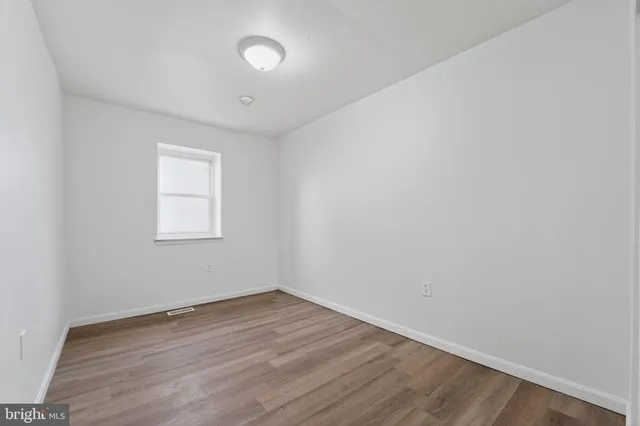 wooden floor in an empty room