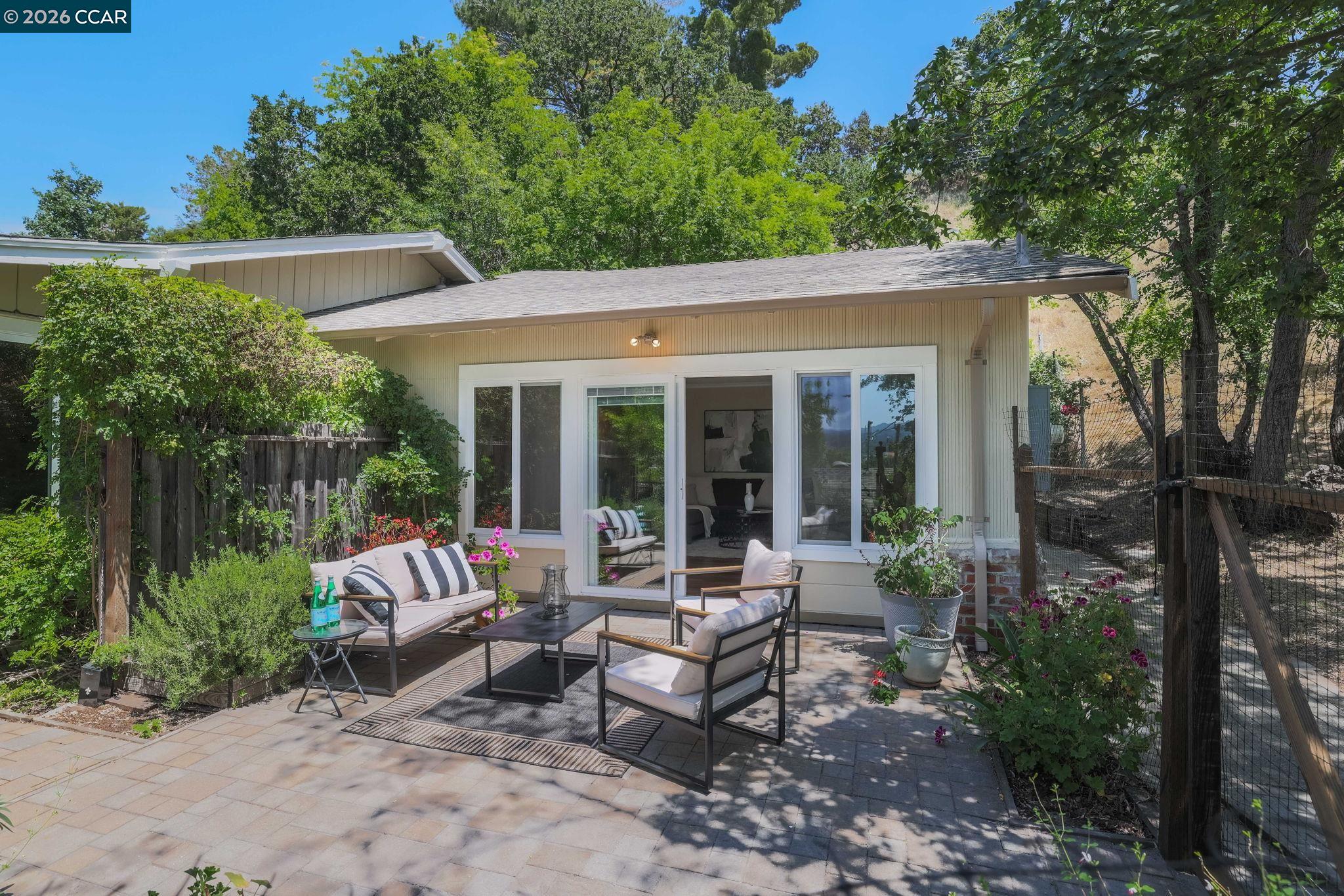 205 Summit Road Walnut Creek, CA 94598 - Photo 30 of 55 SEPARATE ENTRANCE AND PATIO