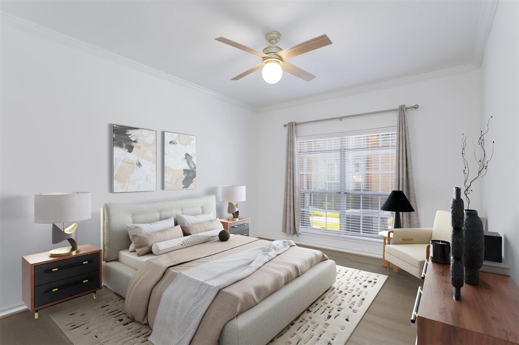 12680 Hillcrest Road, Unit 3107 Dallas, TX 75230 - Photo 15 of 40 Primary bedroom - Virtually staged