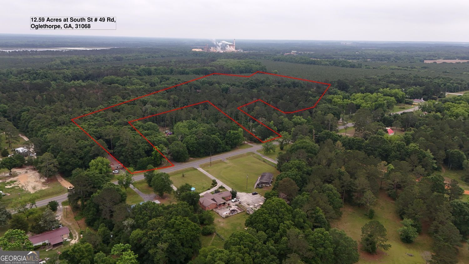 0 State Rte 49 Oglethorpe, GA 31068 - Photo 4 of 8 an aerial view of residential houses with outdoor space and trees