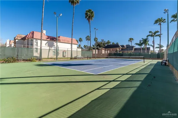 a view of a tennis court