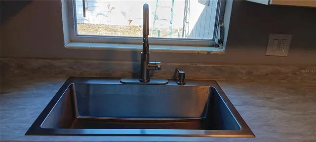 a view of kitchen sink