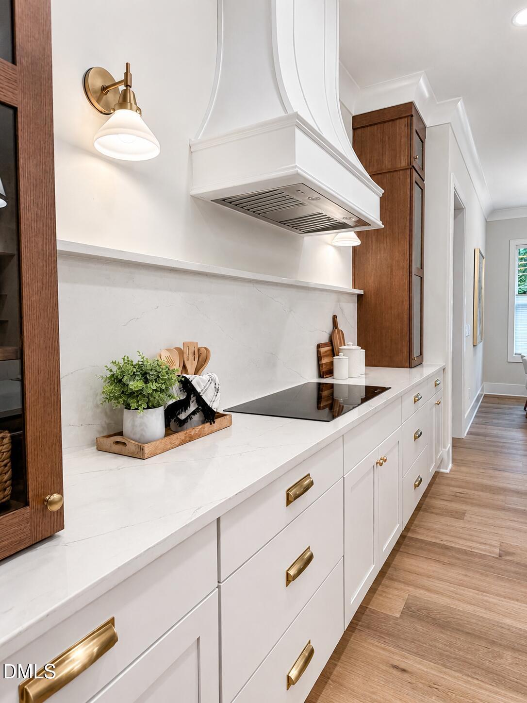 605 Ridgecrest Road Cary, NC 27511 - Photo 28 of 76 Designer-inspired hood and custom cabinetry