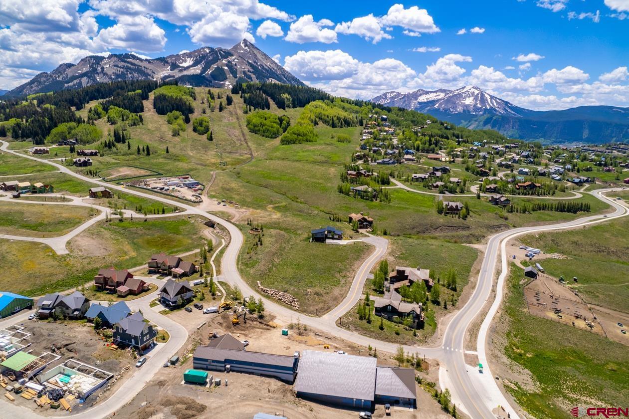 4 Lapis Lane Crested Butte, CO 81225 - Photo 30 of 31 a view of a swimming pool with a yard and plants