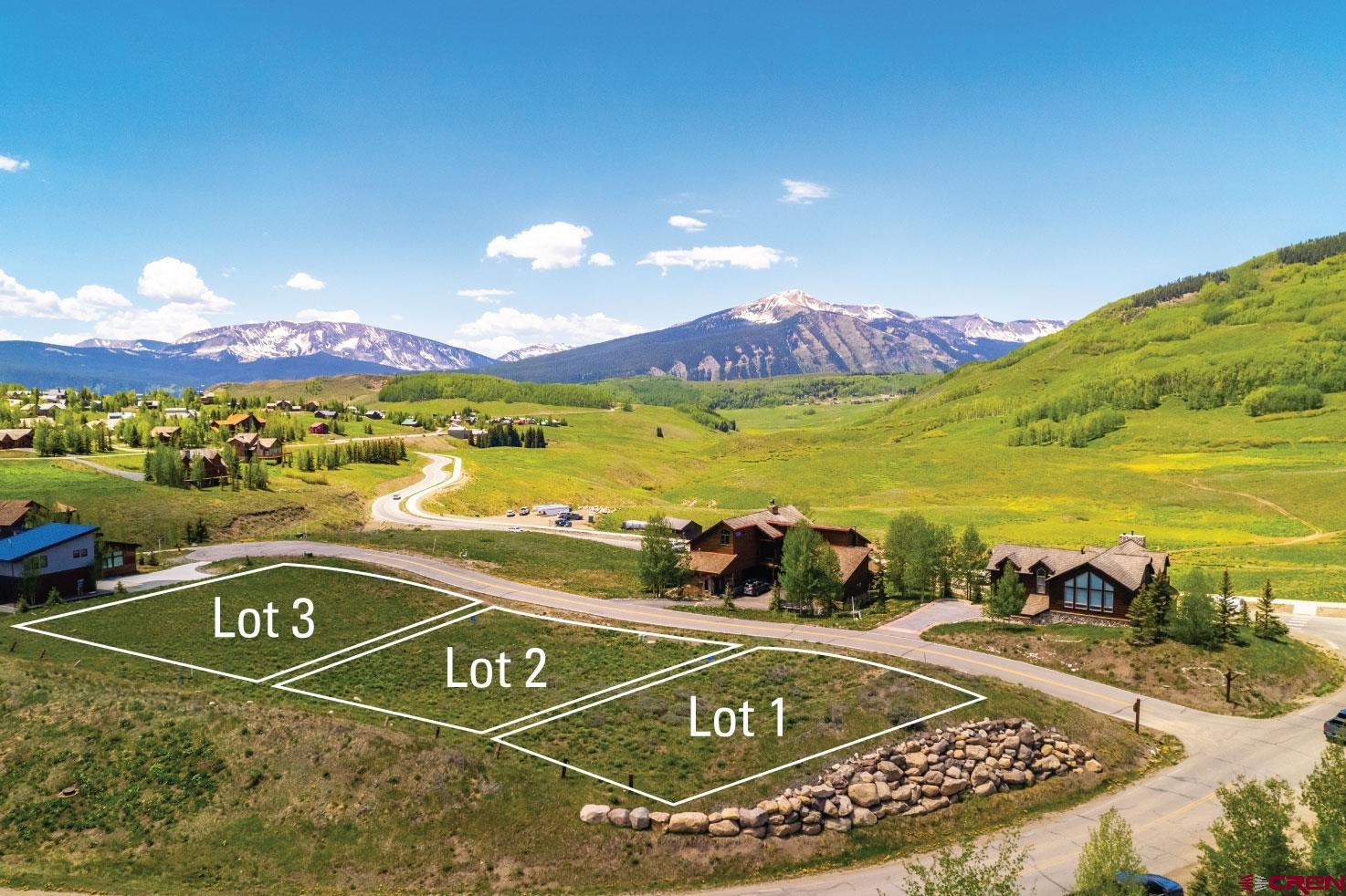 4 Lapis Lane Crested Butte, CO 81225 - Photo 3 of 31 a view of a swimming pool with an ocean view