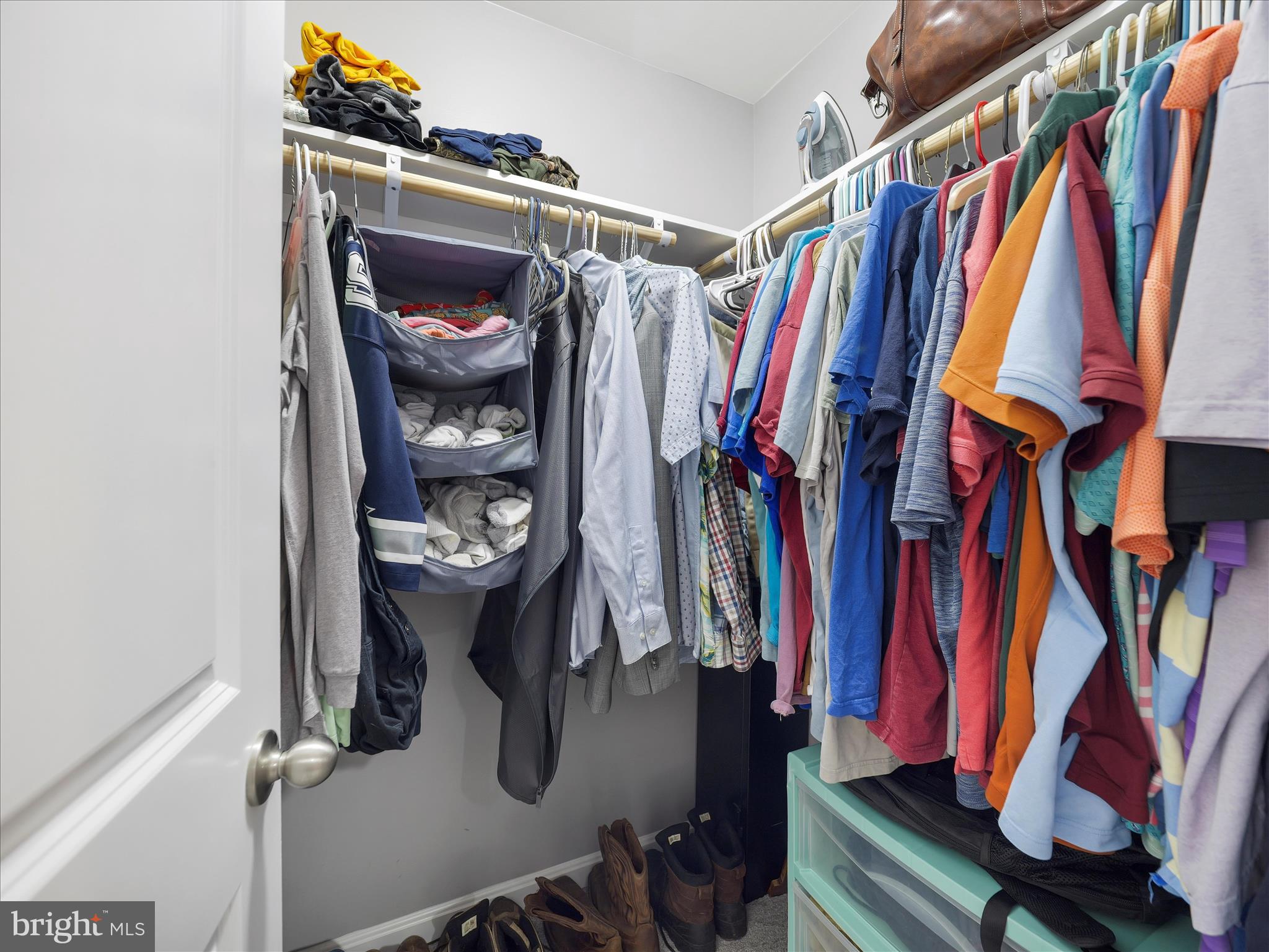 1885 Giles Mill Road Inwood, WV 25428 - Photo 8 of 40 a view of walk in closet with clothes and shoes