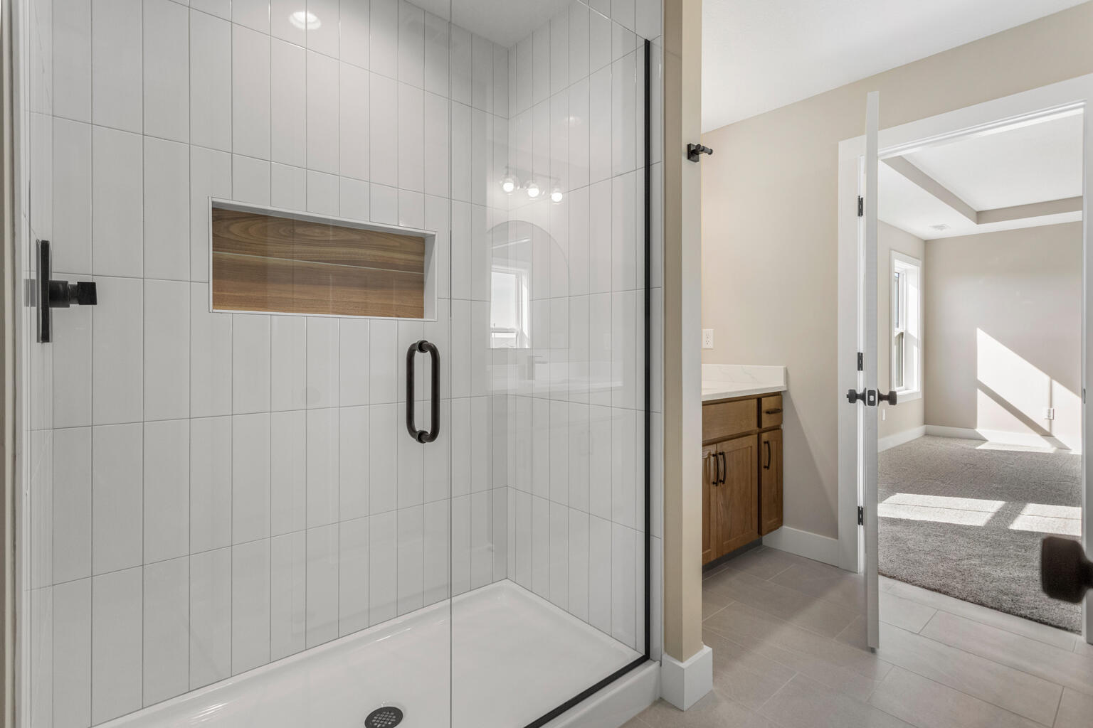 500 Prairie Meadows Drive Heyworth, IL 61745 - Photo 27 of 45 a bathroom with a shower