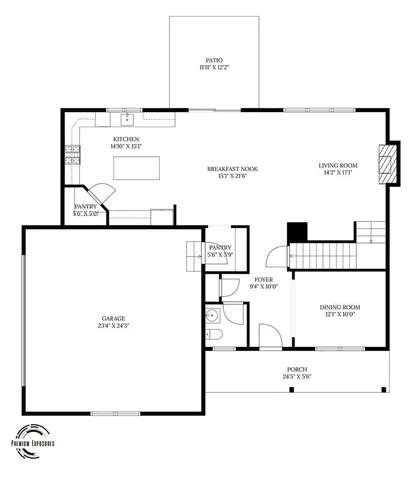 a picture of a book and a bed