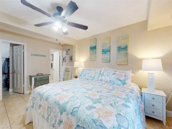 a room with gym equipment and a large window