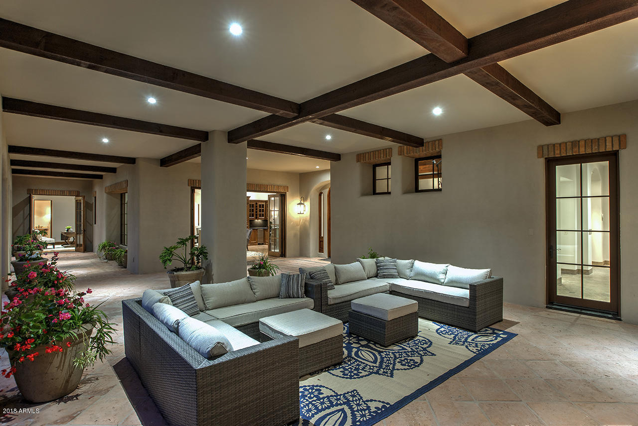 10284 East Mountain Spring Road Scottsdale, AZ 85255 - Photo 13 of 69 Front Covered Patio