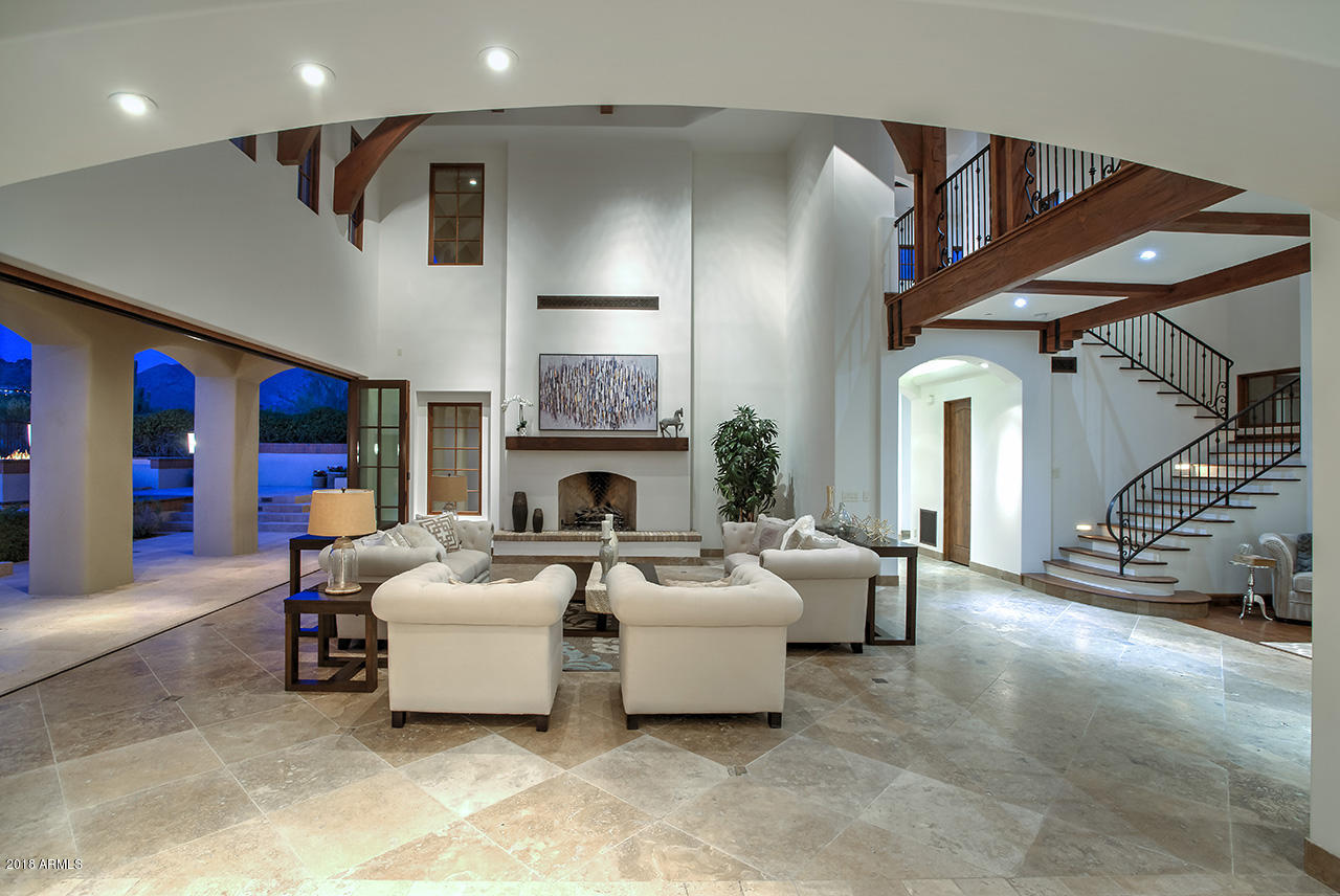 10284 East Mountain Spring Road Scottsdale, AZ 85255 - Photo 18 of 69 Great Room