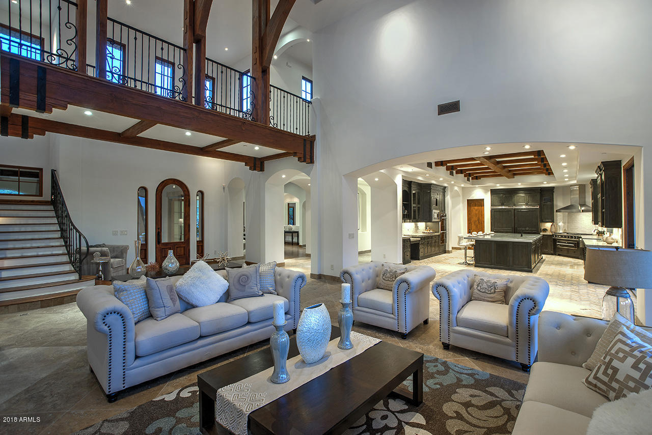 10284 East Mountain Spring Road Scottsdale, AZ 85255 - Photo 20 of 69 Great Room
