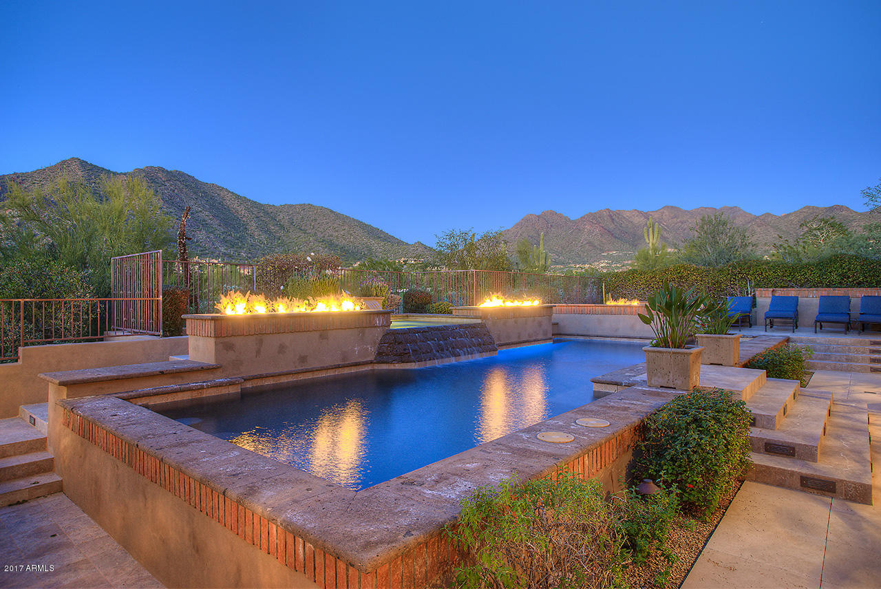 10284 East Mountain Spring Road Scottsdale, AZ 85255 - Photo 50 of 69 Pool with stunning Views