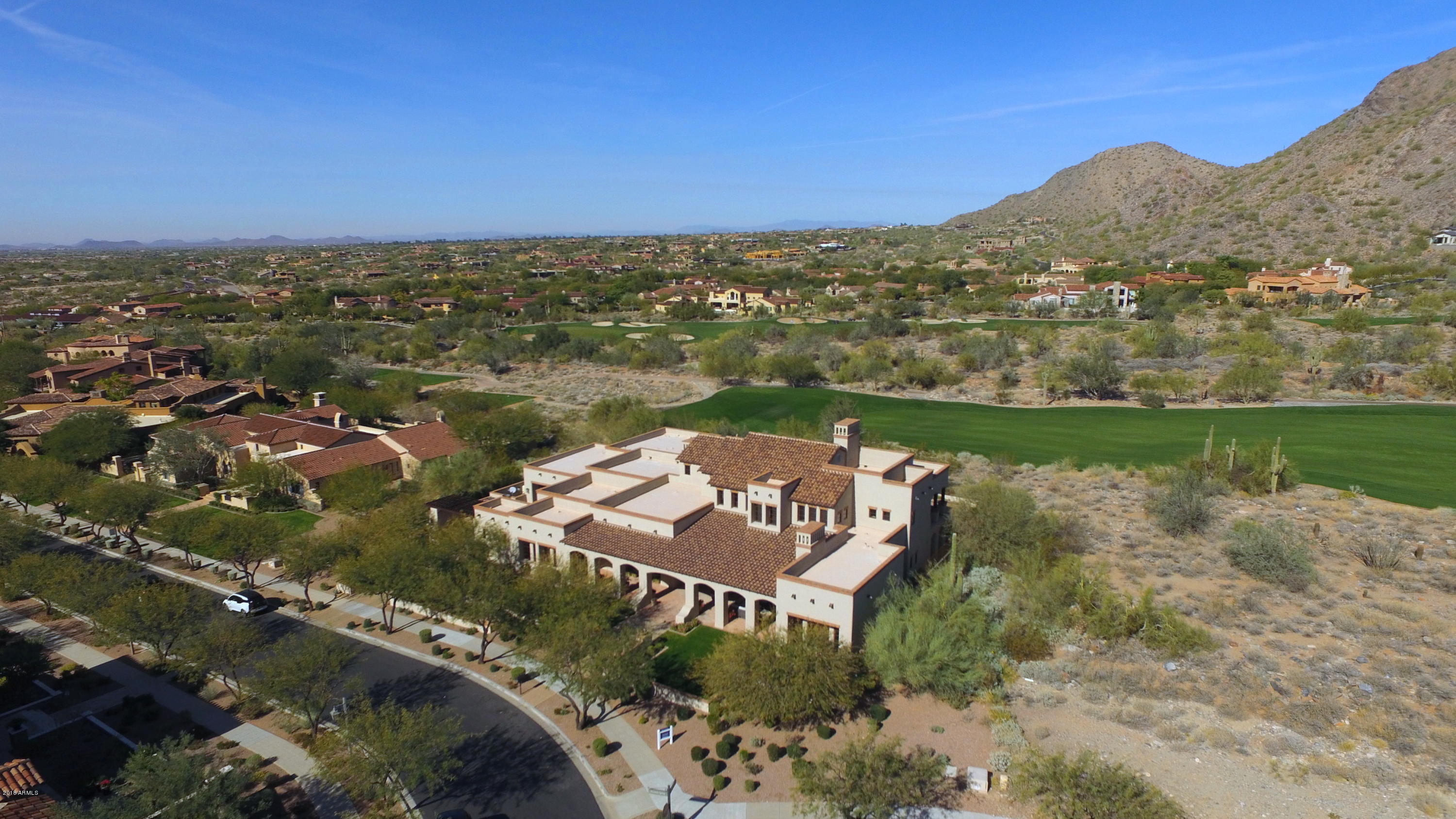 10284 East Mountain Spring Road Scottsdale, AZ 85255 - Photo 69 of 69 Front Aerial