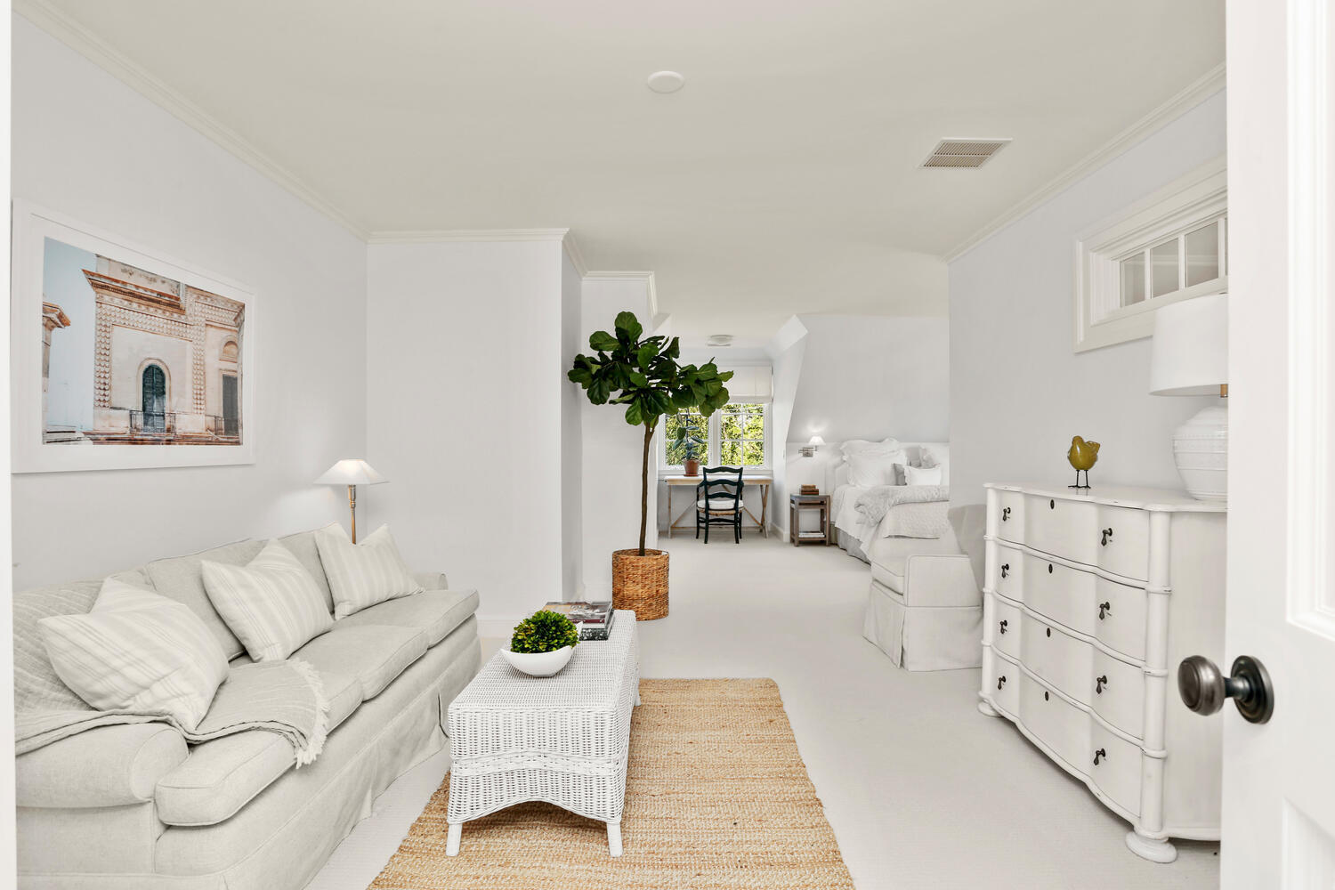 43 Contentment Island Road Darien, CT 06820 - Photo 29 of 59 a living room with furniture and flowers