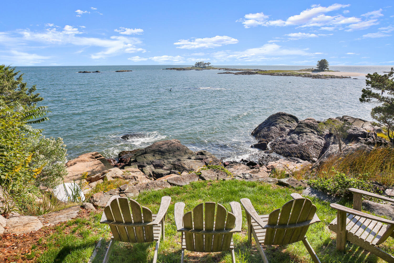 43 Contentment Island Road Darien, CT 06820 - Photo 48 of 59 a view of a lake