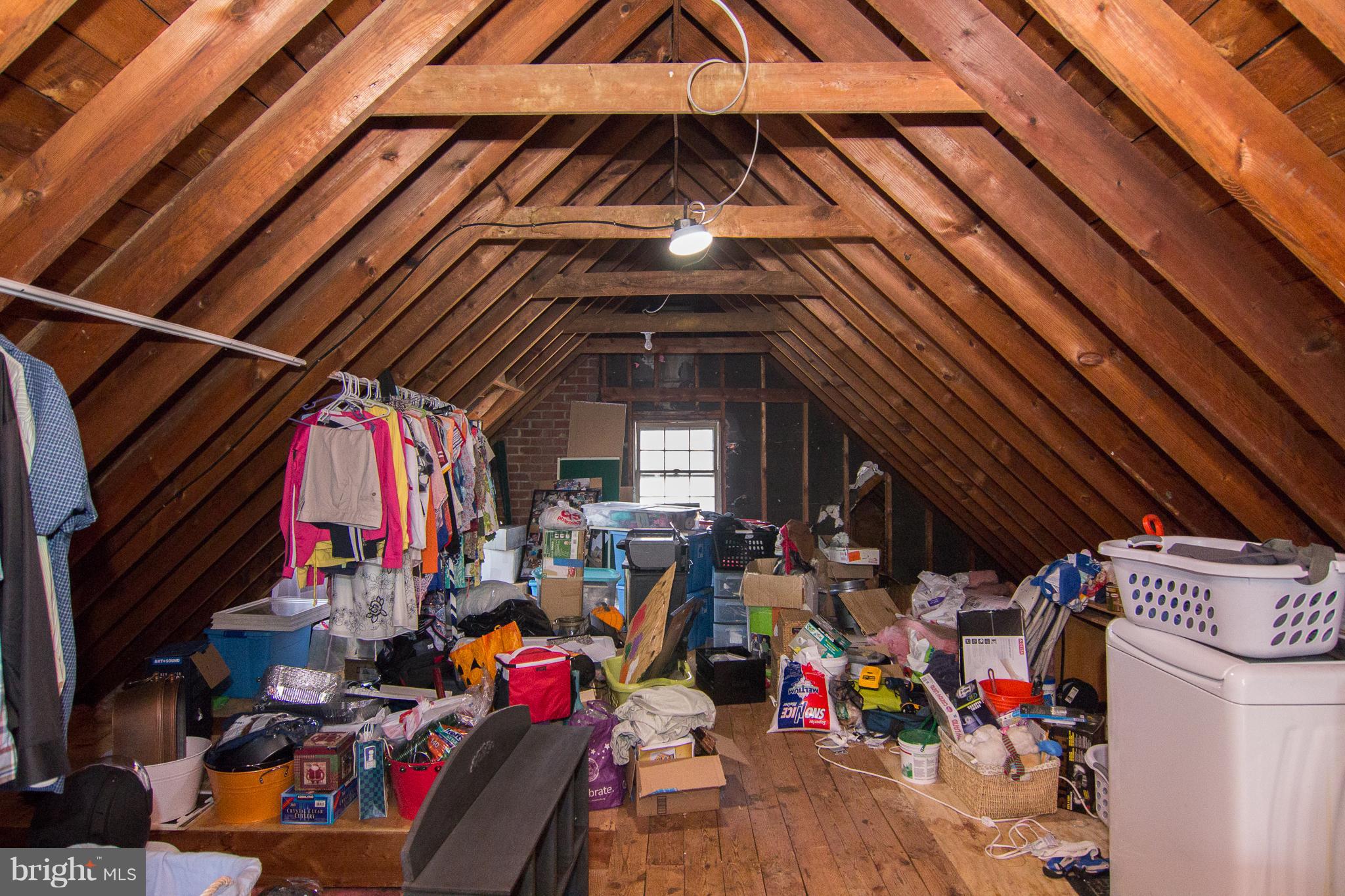 10505 Lester Street Silver Spring, MD 20902 - Photo 24 of 30 Huge floored attic with electricity and water.
