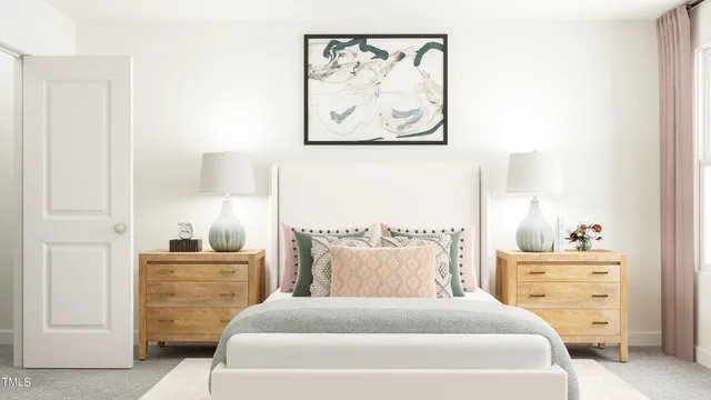 a white cabinet with a potted plant on it