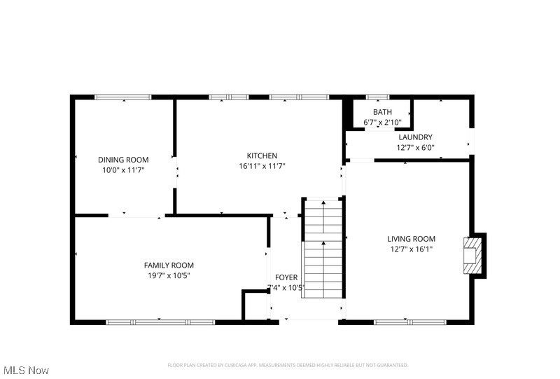 941 South Hametown Road Akron, OH 44321 - Photo 45 of 45 View of home floor plan
