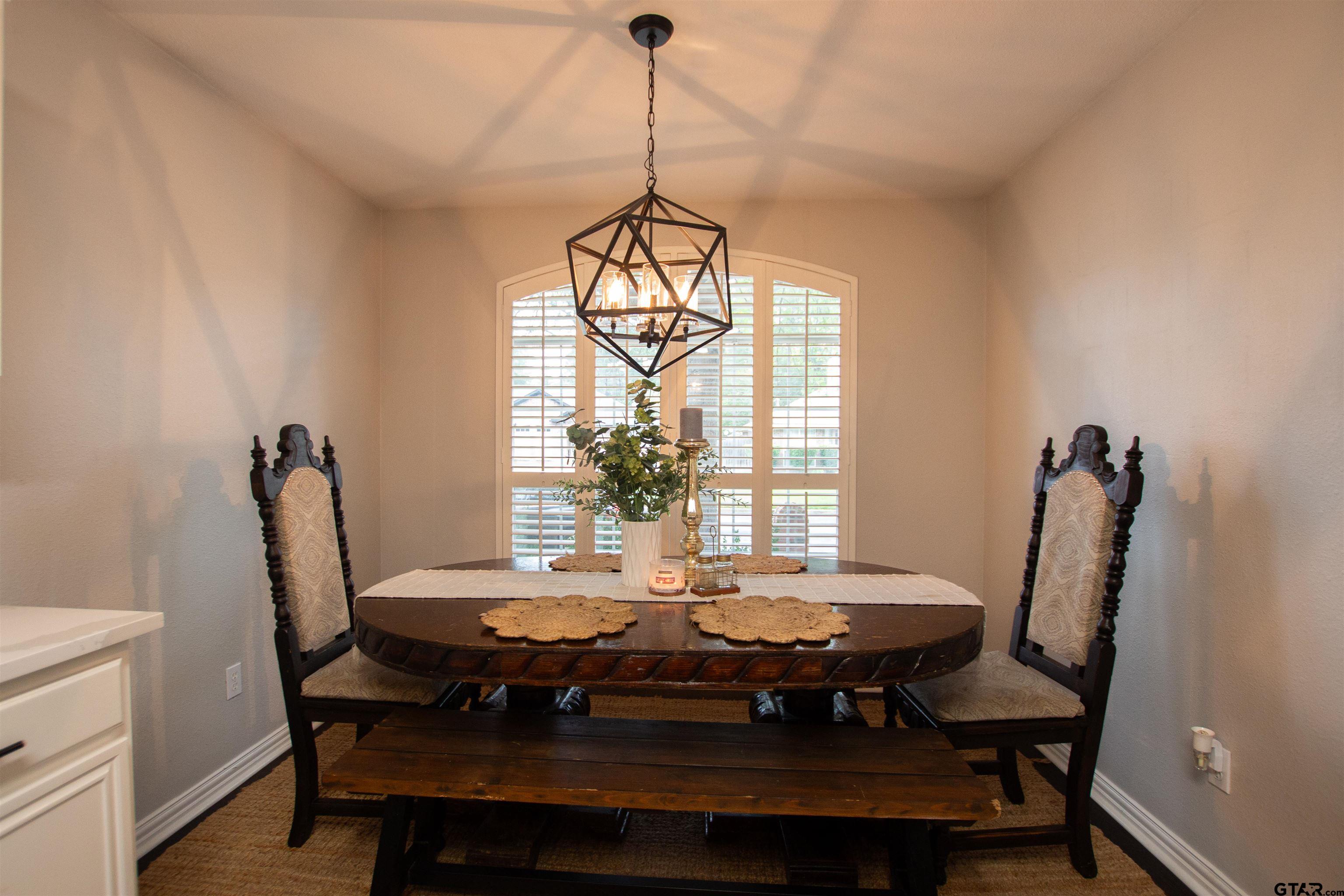 551 Frederick Circle Flint, TX 75762 - Photo 10 of 24 a view of a dining room with furniture window and outside view